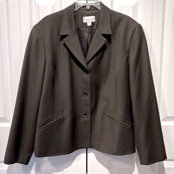 CONRAD C BROWN WOOL BLAZER SIZE 18‎ - Picture 1 of 13